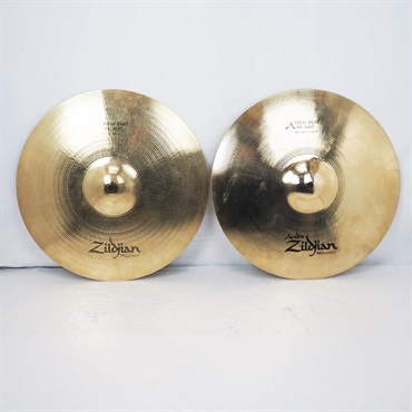 Zildjian USED 中古 A Zildjian Brilliant New Beat HiHat 15 pair[1216g/1752g]