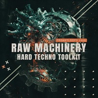 Raw Machinery - Hard Techno Toolkit (ハードテクノ)(重低音ベース)(サンプルパック)(オンライン納品)(2時間以内に納品)
