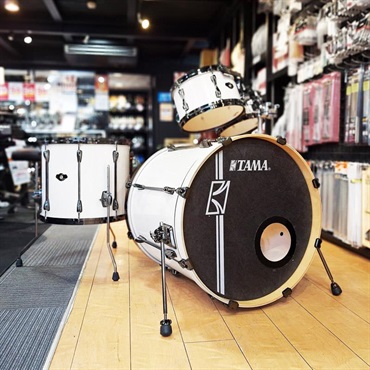 TAMA USED 中古 Superstar Hyper-Drive 4pc kit [22BD.10TT.12TT.16FT/ProtectionRacketケース付属][BDフープ交換あり]
