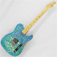 VINTAGE Telecaster Blue Flower '68 Laminate Maple Fingerboard