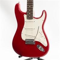 USED 中古 2012 Custom Deluxe Stratocaster AAA Quilted Maple Veneer Top Abby's Handwound PU (Candy Red/R)[SN. 7916]