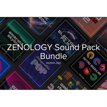Roland Zenology Sound Pack Bundle ZEZ001-30 [Lifetime Key] (ZENOLOGY Software Synthesizer用Sound Pack)(オンライン納品)(2時間以内に納品)