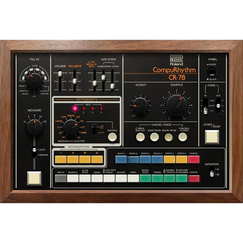 Roland CR-78 [Lifetime Key] (ローランド)(ソフトシンセ)(ドラム
