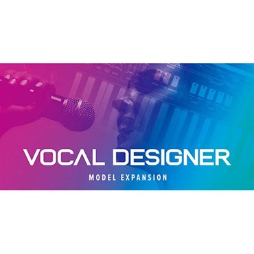Roland Vocal Designer Model Expansion [Lifetime Key] (ローランド)(ボーカル・シンセシス)(オンライン納品)(2時間以内に納品)