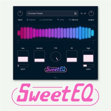 SweetEQ (サチュレーション)(イコライザー)(オンライン納品)(2時間以内に納品)