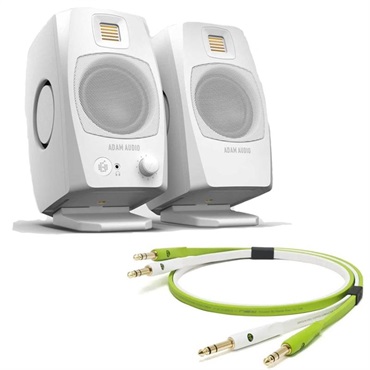 配信機器・PA機器・レコーディング機器 Adam Audio D3V White ADAM Audio D3V Desktop Monitors - White Pair – Alto Music
