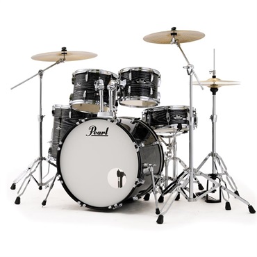 Pearl RS525SCWN/CN #801 [ROADSHOW シンバル付ドラムフルセット - Midnight Chrome Vortex]【限定品】