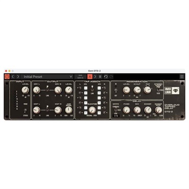 GEM OTD-2 Overloud Tapped D (オーバーラウド)(タップディレイ)(オンライン納品)