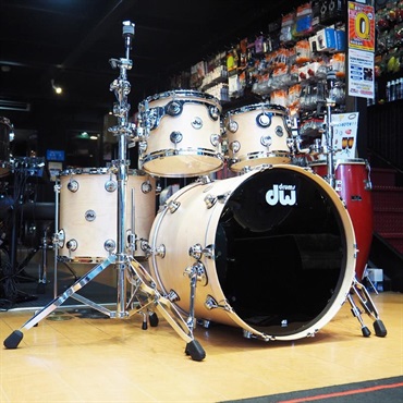dw Collector's Pure Maple 4pc Drum Kit [BD22，FT16，TT12&10 / Natural Satin Oil]【タムクランプ×2付属】