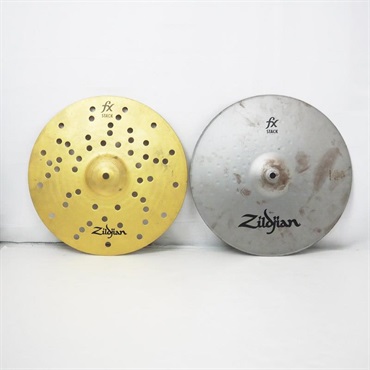 Zildjian USED 中古 FX / fx Stacks 14 Top & Bottom [NAZL14FXSTACK][778g/880g]