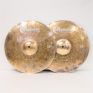 Bosphorus Master Vintage Hihats 14'' Pair [890g/1095g]【裏面：New Orleans Finish】【スタッフ選定品】