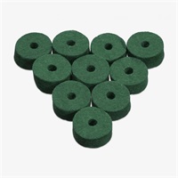 AWFGRN [Wool Cymbal Felts - Green]