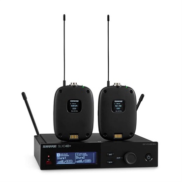 SHURE SLXD14D+ (シュアー)(ボディーパック型送信機+受信機)(ワイヤレスシステム)(2ch)