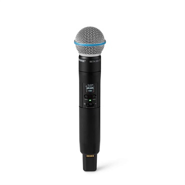 SHURE SLXD2+/B58 (シュアー)(ハンドヘルド送信機+受信機)(ワイヤレスシステム)(Beta 58A)(1ch)