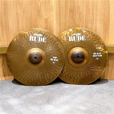 PAiSTe USED 中古品 RUDE HiHat 14 pr [900g/1165g]