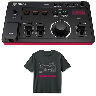 Roland (Tシャツセット)E-4 VOICE TWEAKER(AIRA Compact) & E-4 T-Shirts DesignB 2XL (RT/E-4B2XL) セット ローランド
