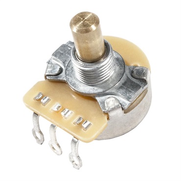 Fender USA PURE VINTAGE 1 MEG LINEAR SOLID SHAFT CONTROL WITH MOUNTING HARDWARE (#0095704049)