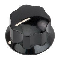 DELUXE JAZZ BASS UPPER CONCENTRIC KNOB BLACK (#0049411049)