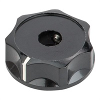 DELUXE JAZZ BASS LOWER CONCENTRIC KNOB BLACK (#0049412049)