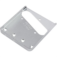 AMERICAN VINTAGE 3-SADDLE TELECASTER BRIDGE PLATE (CHROME) (#0054162049)