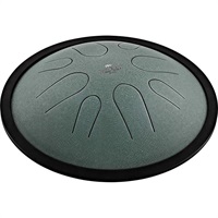 CSTD1DG [10'' Compact Steel Tongue Drum / Dark Green - B Minor]