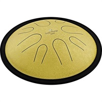 CSTD3G [10'' Compact Steel Tongue Drum / Gold - D Minor]