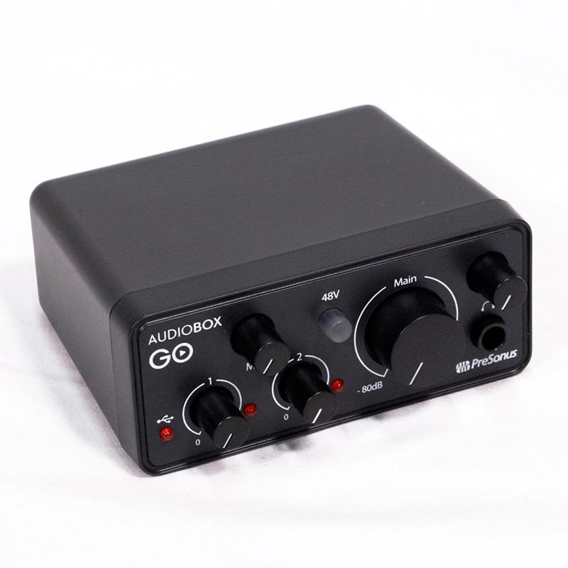 今なら送料無料キャンペーン開催 AudioBox GO USBオーディオ