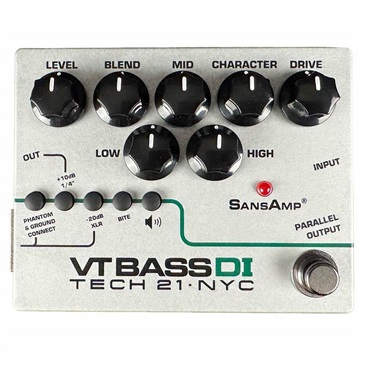 ベース TECH21 Sansamp Bass D DI V2 Tech21 SANSAMP BASS DRIVER DI V2 ベース用プリアンプ ダイレクト