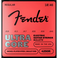 ULTRACORE ELECTRIC GUITAR STRINGS NICKEL PLATED STEEL BULLET END (4250R/10-46) (#0733250506)