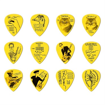 Dunlop (Jim Dunlop) PG462R PAUL GILBERT CUSTOM TORTEX TIII PICK