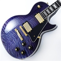 IKEBE 50th Anniversary 1968 Les Paul Custom 7A Quilt Maple Top Gloss Trans Violet Fade SN.511208
