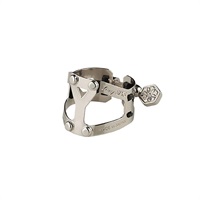 【4月5日発売 数量限定モデル】 アルトサックス用リガチャー ヤナギサワ Yany SIXS（ヤニー・シクス） Solid Silver Platinum-Plated（総銀製 プラチナメッキ仕上げ）