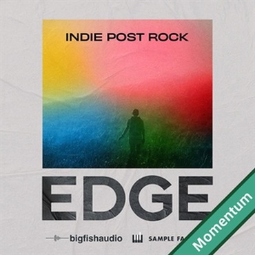 BIG FISH AUDIO Edge - Indie Post Rock MMT (インディーロック)(ポストロック)(コンストラクションキット)(Momentum)(オンライン納品)(2時間以内に納品)