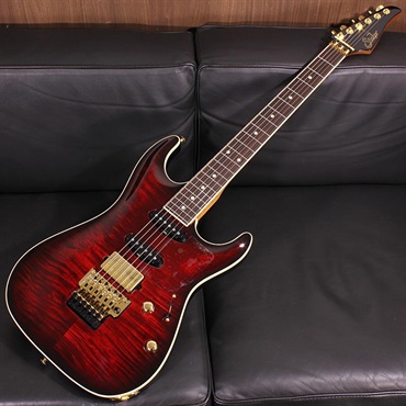 Suhr Guitars Standard Carve Top Flame Maple Top Chili Pepper Red Burst w/Ivoroid Binding SN. 82872
