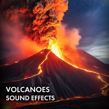 SOUND IDEAS Volcanoes Sound Effects (火山)(マグマ)(溶岩)(効果音)(オンライン納品)(2時間以内に納品)
