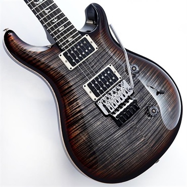 P.R.S. Custom 24 ''Floyd'' 10 Top (Charcoal Tri-Color Burst) SN