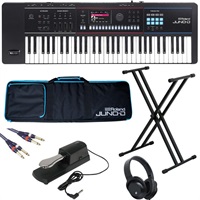 JUNO-D6 ～必要最低限☆お手軽セット～ (キャリングケースプレゼント)  61鍵盤【kbdset】 SYNTHESIZER シンセサイザー ローランド ※配送事項要ご確認