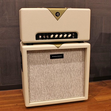 Divided by 13 BTR23 Head w/1x12D Cabinet Ivory/Gold， Pinstripe Grill Cloth