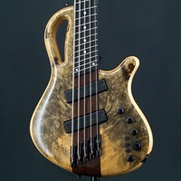 USED 中古 Caledonius 5st V-Fret Multiscale Buckeye Burl Top with Blue LED