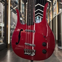 IKEBE Mod. LONGHORN BASS FL (Dark Red Metallic)[Ikebe Original Model][フレットレス]