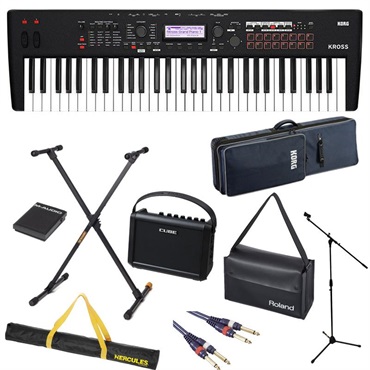 KORG KROSS2-61 MB【バッテリー駆動可能】小型アンプ付き・ミニポータブルセット【kbdset】　コルグ　※配送事項要ご確認