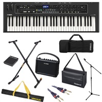 CK61【バッテリー駆動可能】小型アンプ付き・ミニポータブルセット　ヤマハ　※配送事項要ご確認