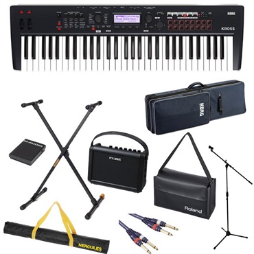 KORG KROSS2-61 MB【バッテリー駆動可能】小型アンプ付き・ミニ