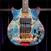 SCSB4 Buckeye Resin [Stanley Clark Signature Deluxe w/Side LED's Blue]