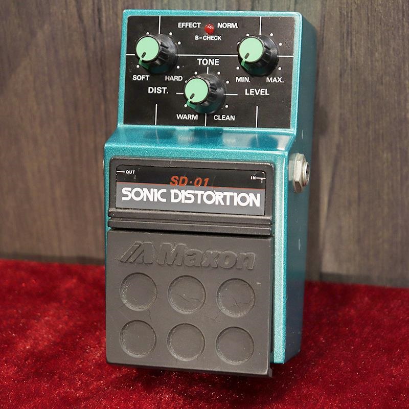 ギター Maxon Sonic Distortion SD-01 MAXON VINTAGE SD-01 Sonic Distortion '86 ｜イケベ楽器店オンライン