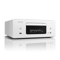 RCDN12W (ホワイト)(デノン)(ネットワークCDレシーバー)(ハイレゾ音源)(Bluetooth対応)(FM/AMラジオチューナー)