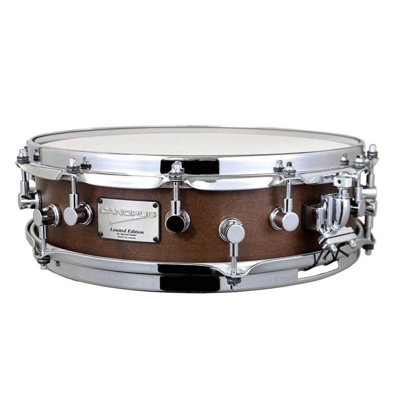 CANOPUS 木胴スネア 14×4インチ　ソフトケース付き CANOPUS 【4月中旬頃入荷予定】MO-1440CM ※台数限定モデル ｜イケベ