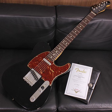 Fender Custom Shop 1963 Telecaster Journeyman Relic Black SN. CZ589466