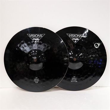 PAiSTe USED 中古 Visions Heavy HiHat 14'' Pair