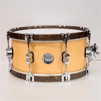 PDCC6514SSNW [Concept Classic Snare Drum 14''×6.5'' - Natural Stain w/Walnut Hoops]【数量限定特価品】